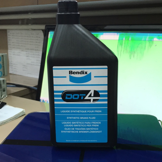 BENDIX BRAKE FLUID OIL DOT 4 1Litre (NEW PACKING)