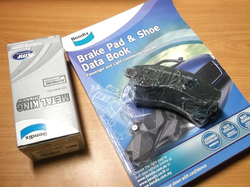 BENDIX METAL KING TITANIUM BRAKE PAD (end 4/8/2018 12:13 PM)