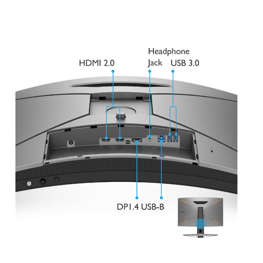BenQ 31.5&quot; EX3210R Dying Light 2 Smart HDRi Speaker Gaming Monitor