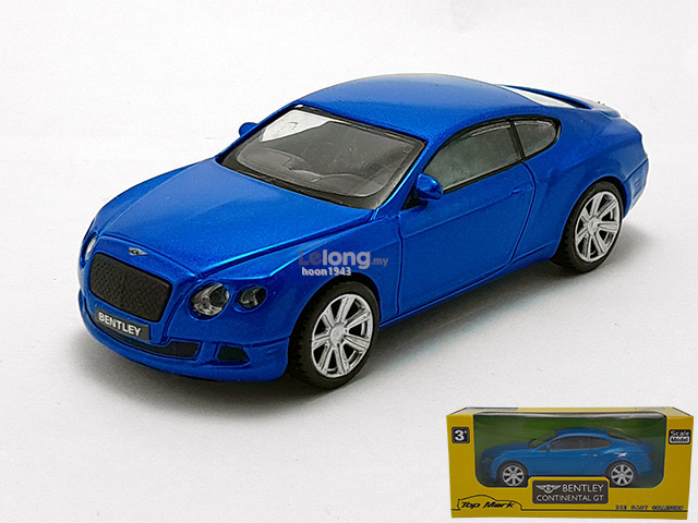 Bentley Continental GT (1:43) Metal Diecast Collection Model Car