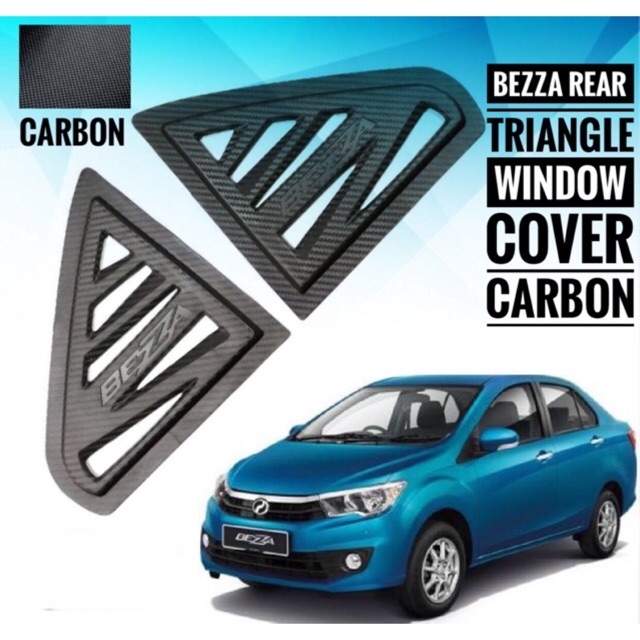 Bezza Rear Side Triangle Window Cover