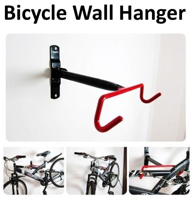 Bicycle / Bike rack Wall Mounted bicycle Hook + Screws