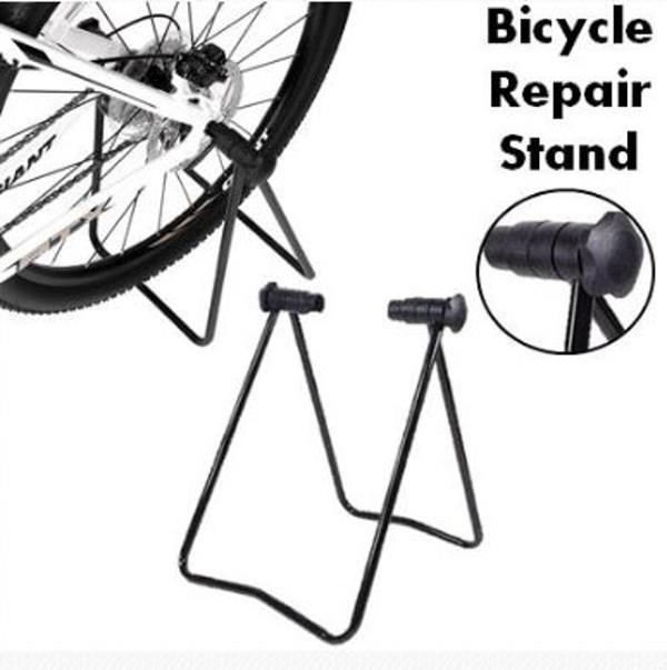 Bicycle Bike Repair Stand Triangle Rack Display Side U Holder Rack