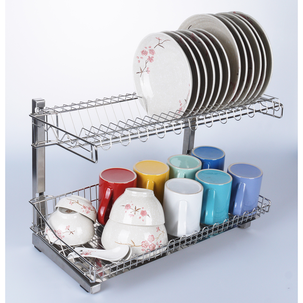 BIGSPOON 2 Tier Dish  Rack  Stainless end 7 28 2022 12 00 AM 