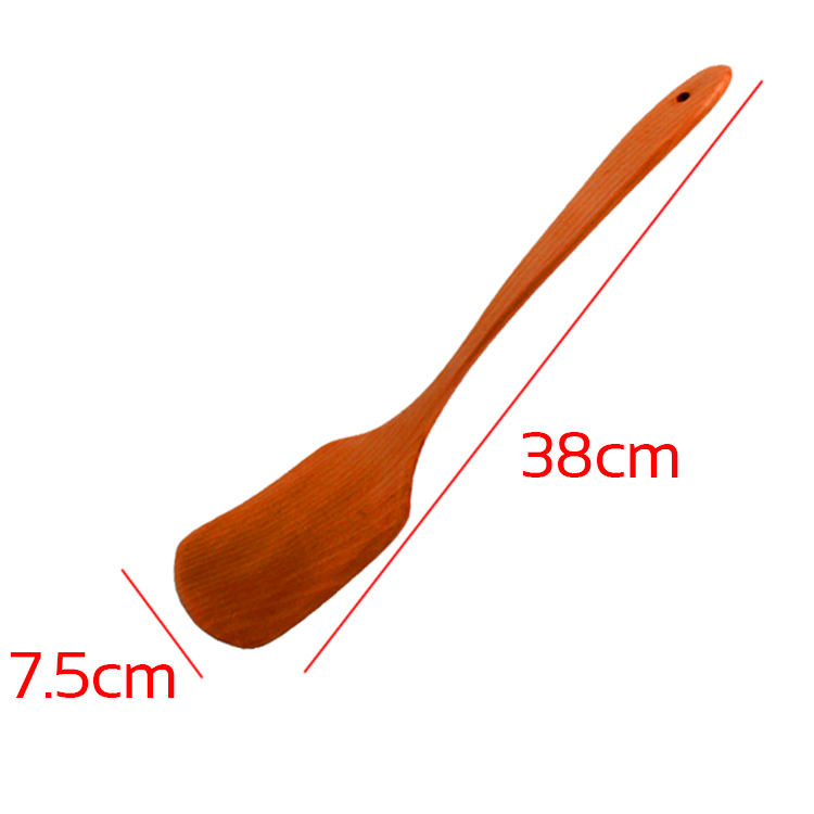 BIGSPOON 38cm Wooden Cooking Turner Spatula for Non-Stick Pan 6308B