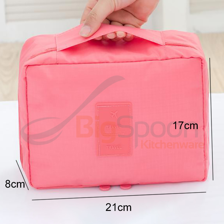 BIGSPOON Travel Toiletries Bag Korean Style Cosmetic Multi Pouch