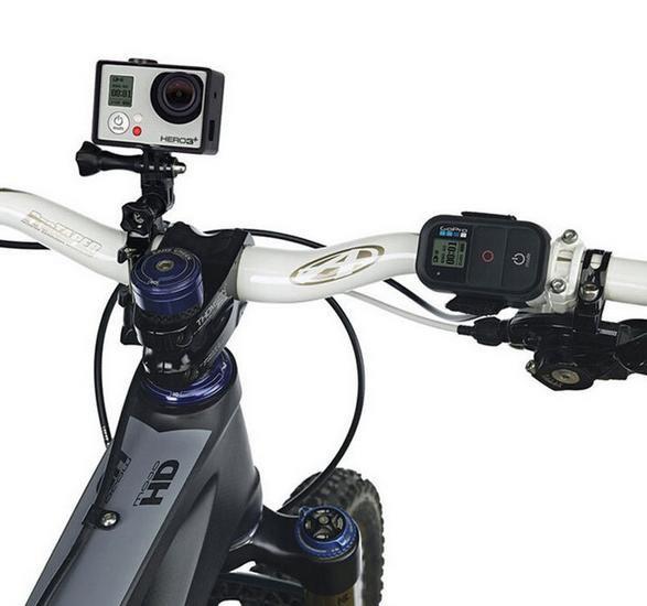 Bike Motorcycle Mount+3 Way Adjustable Pivot Arm- gopro/ sjcam xiaoyi