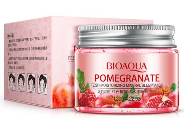 Image result for bioaqua pomegranate sleeping mask