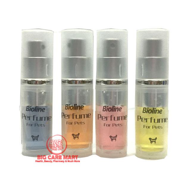 Bioline Perfume for Pets (4 Bottle Fragrances )