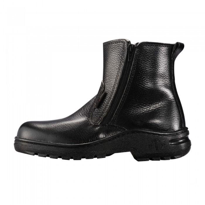 BLACK HAMMER BH2333 Mid cut Zip on Safety Shoes