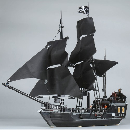 The Black Pearl Pirate Jack Sparrow Caribbean Ship 804pcs