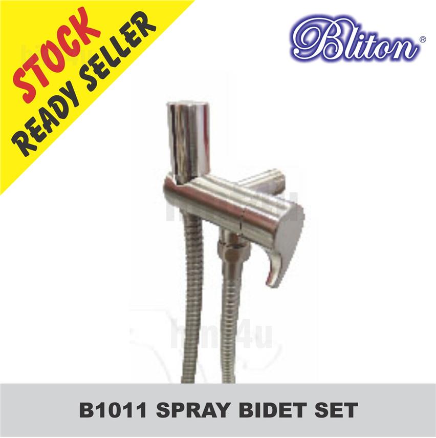 BLITON B1011 BIDET & HOSE SET (SATIN (end 5/31/2022 515 PM)