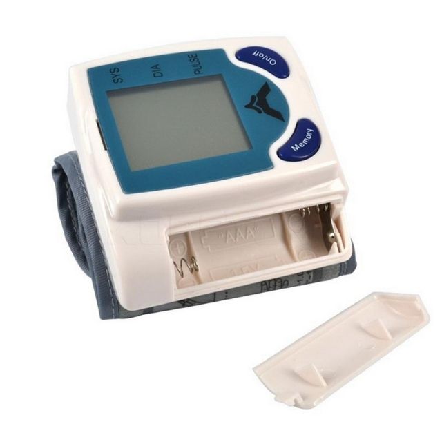 Blood Pressure Monitor Heart Beat Pulse Device Wrist Meter Machine Darah Tingg