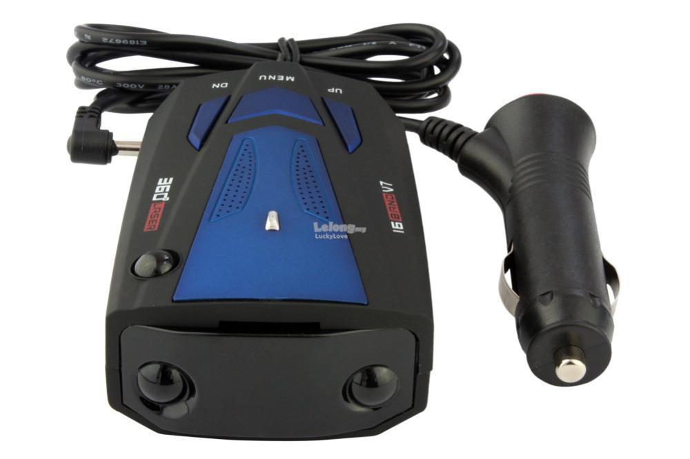 Blue Early Warning Sensor Speed Trap Car Radar Detector Kereta Saman Blue Early Warning Sensor Speed Trap Car Radar Detector Kereta Saman