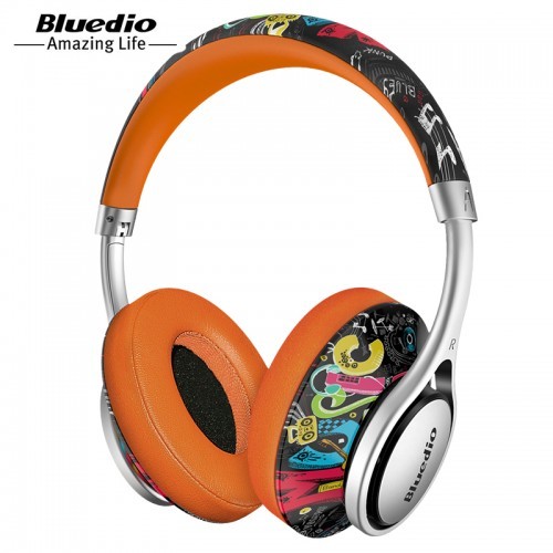 Bluedio A2 Foldable Bluetooth Headphone Headset with Mic