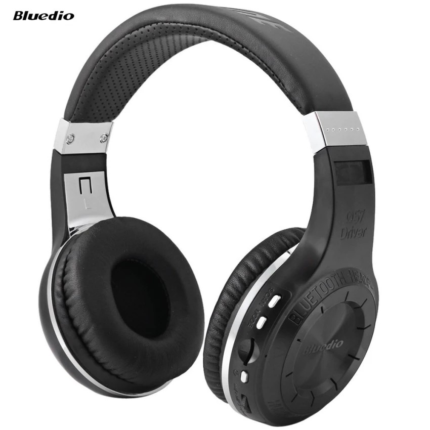 Bluedio H+ Turbine Stereo Wireless Headphones Support TF Card with Mic