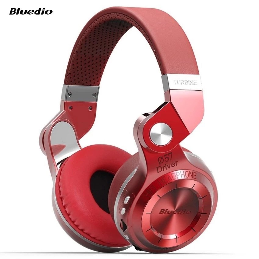 Bluedio T2+ Foldable Bluetooth V4.1 +EDR Wireless Stereo Headset Support TF Ca