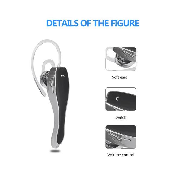 Bluetooth Headset Wireless Earphone V4.1 with Voice Reminder