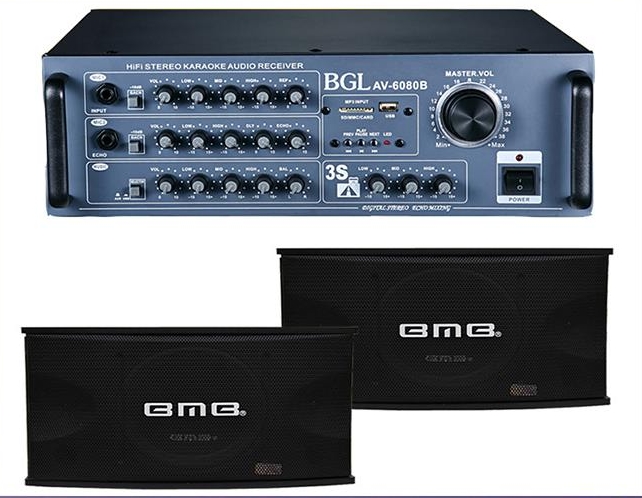 BMB Speaker BGL Amplifier Professional Karaoke KTV System
