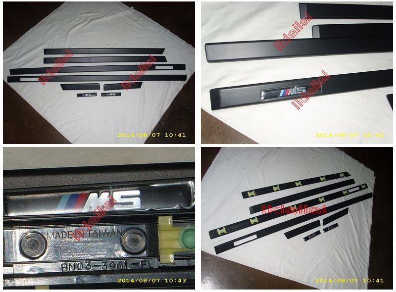 BMW 5 Series E39 `95-02 Side Moulding M5 Style [M5 Logo included]
