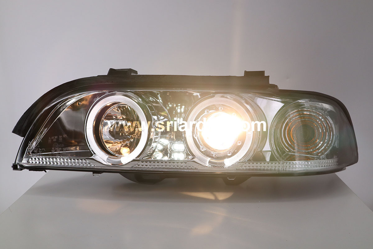 BMW 5 Series E39 Projector Head Lamp with Ring