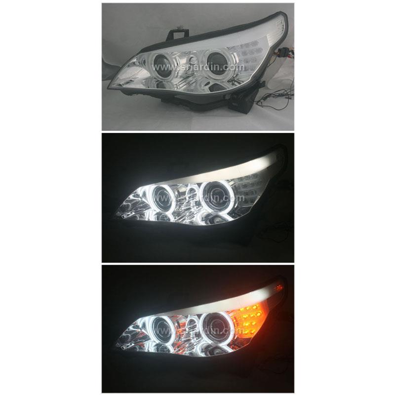 BMW 5 Series E60 03-07 Projector Headlamp w Ring