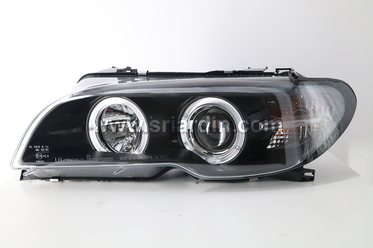 BMW E46 03-05 2 Door Projector Headlamp w Ring