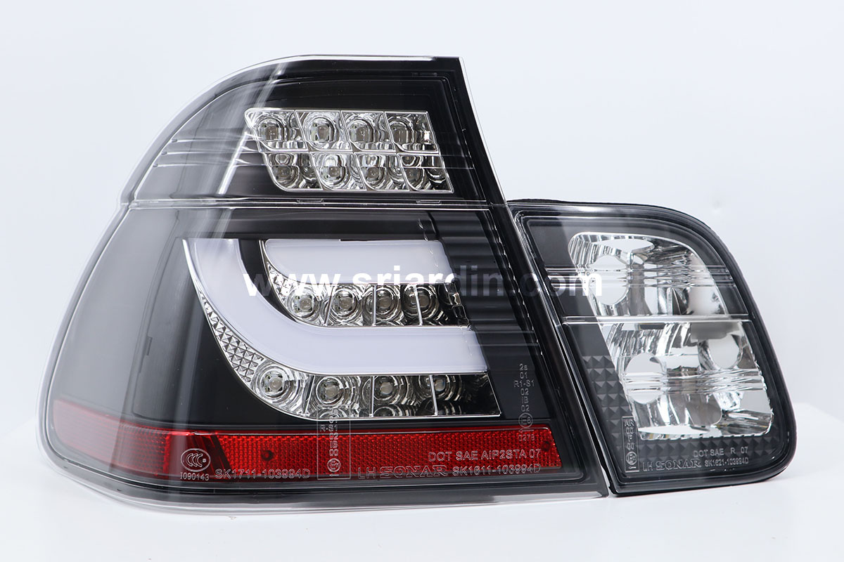 BMW E46 4 Door Light Bar LED Tail Lamp