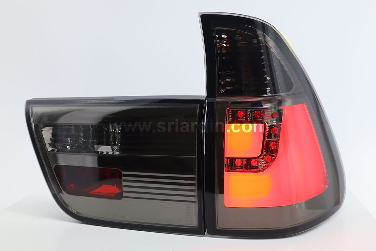 BMW X5 E53 98-02 Smoke Light Bar LED Tail Lamp [ 1 Pair Left &amp; Right ]