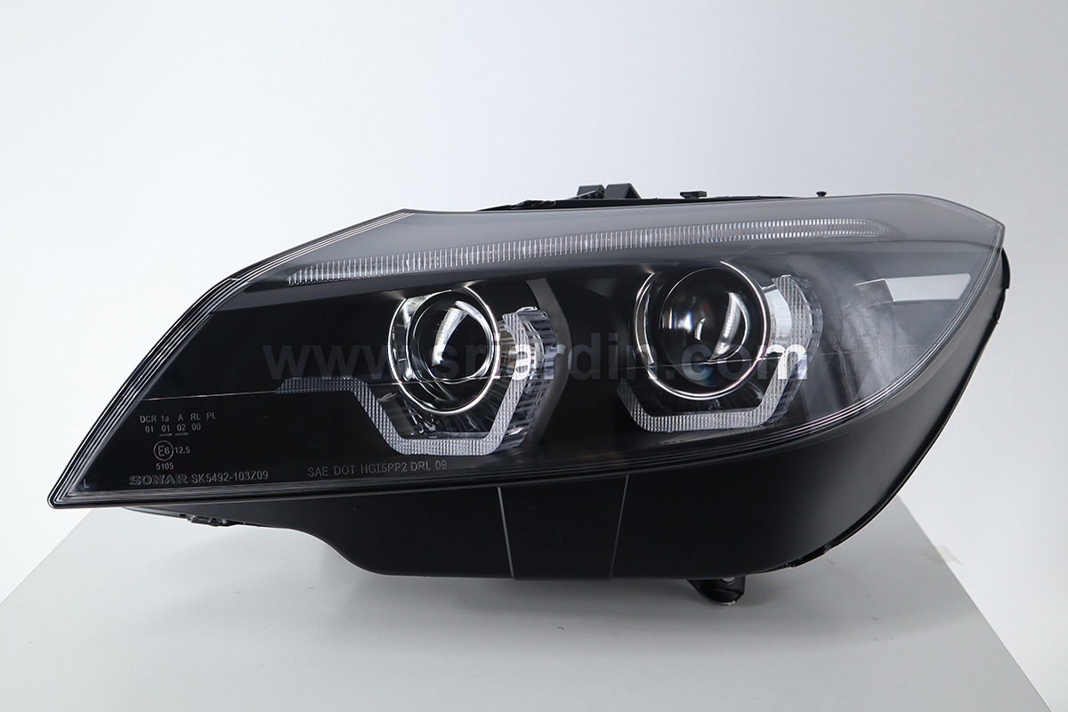 BMW Z4 E89 09-13 Projector Head Lamp with Crystal Bar Driving Lamp