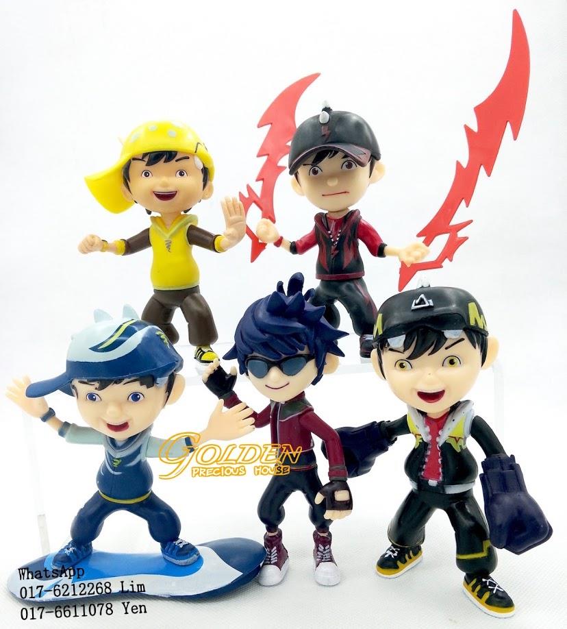 BOBOIBOY Toys Figurine 5pcs / set (end 7/9/2018 12:49 PM)