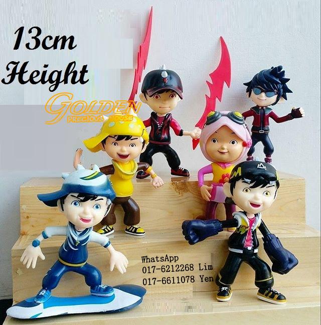 BOBOIBOY Toys Figurine 6pcs / set (end 4/15/2020 3:14 PM)