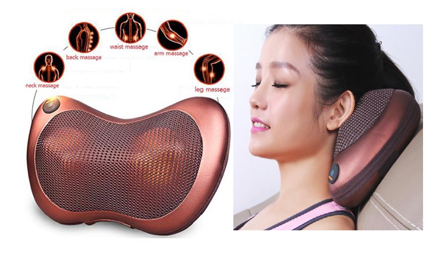 massaging neck pillow