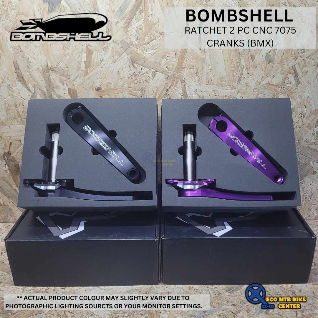 BOMBSHELL RATCHET 2 PC CRANKS (BMX)