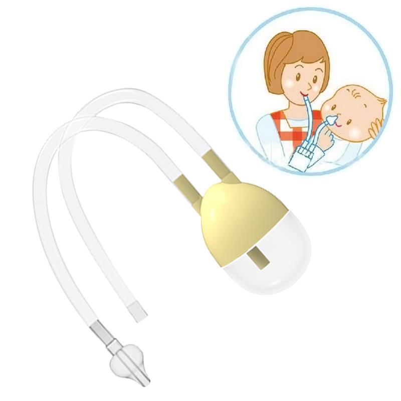 New Born Baby Safety Nose Cleaner Vacuum Suction Nasal Aspirator
