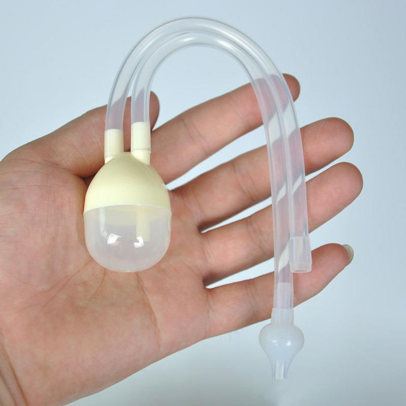 New Born Baby Safety Nose Cleaner Vacuum Suction Nasal Aspirator