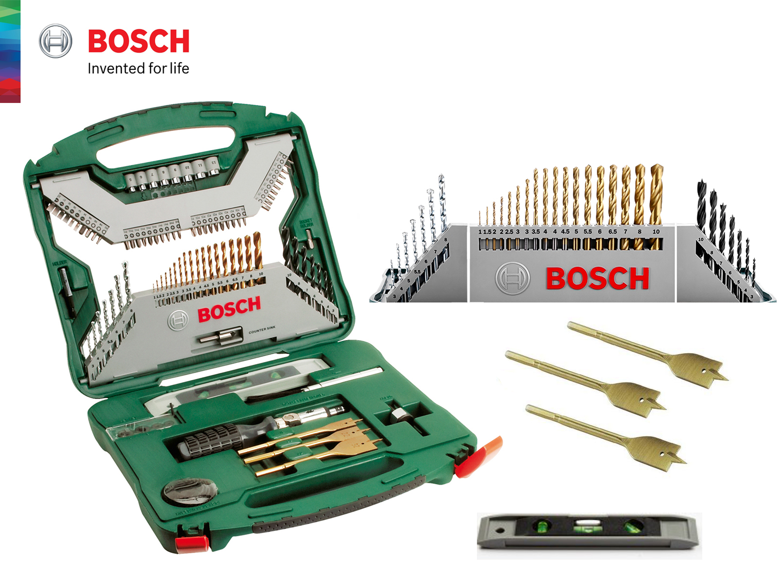 Bosch 100 Piece X Line Titanium Set 2 607 019 330 Industrial Power