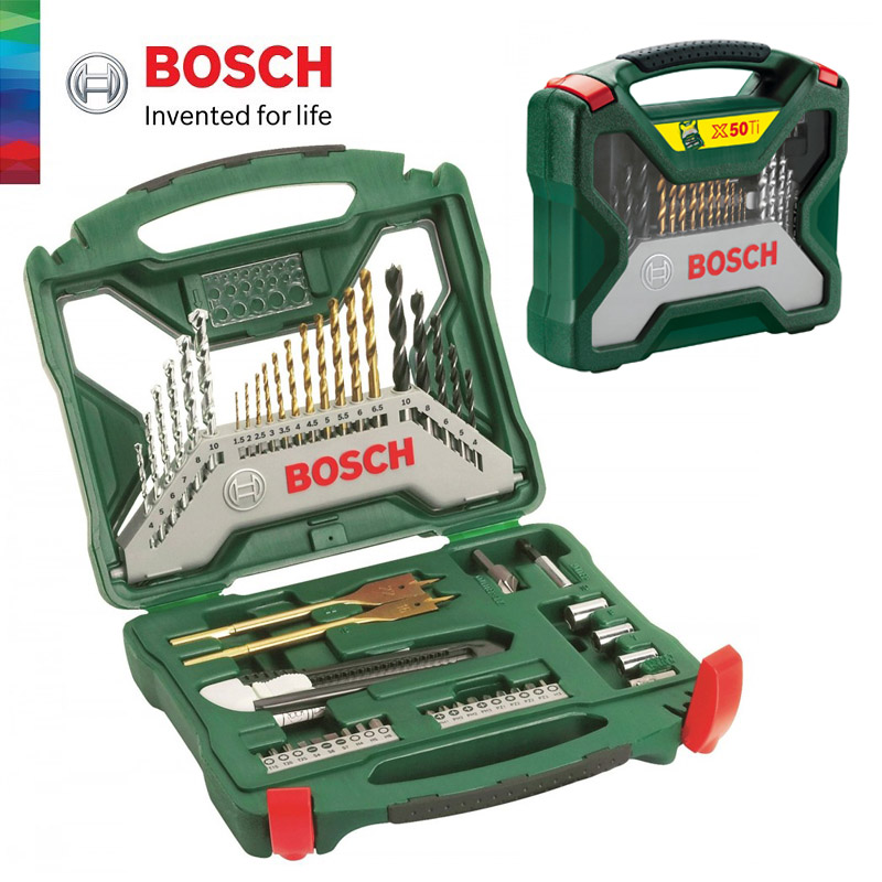 Bosch 50pcs Titanium X Line Drill S End 12 7 2020 12 00 Am