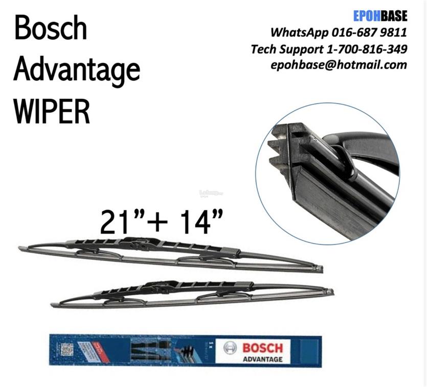 BOSCH ADVANTAGE WIPER for PERODUA AXI (end 4/2/2020 6:15 PM)