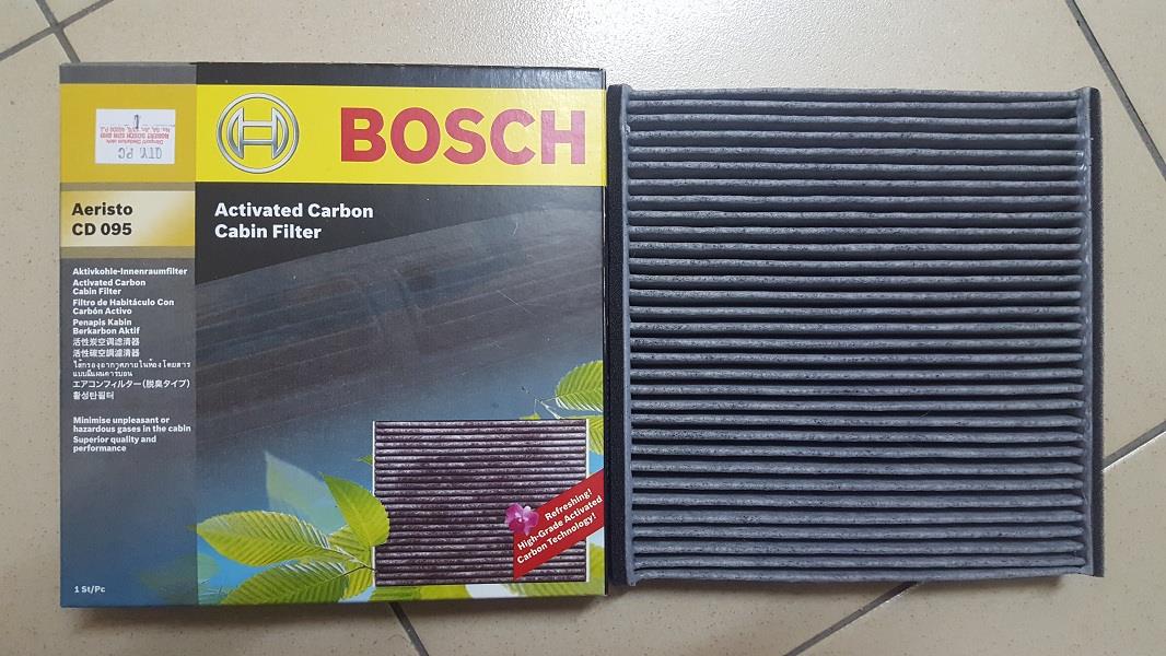BOSCH CARBON CABIN AIR FILTER for (end 10/12/2017 10:15 PM)