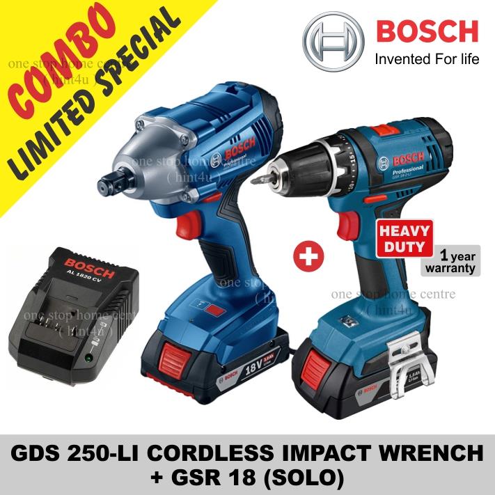 Bosch Gds 250 Li 18v Cordless Impact End 6 12 2021 8 47 Pm