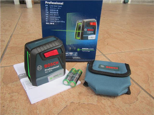 Bosch Gll 30 Self Leveling Cross Line Laser Level Tools Home