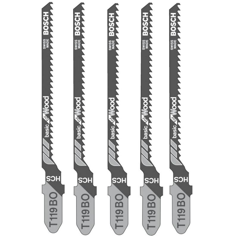 Bosch brand curve scroll cut wood jigsaw blades softwood and plywood T119BO eBay