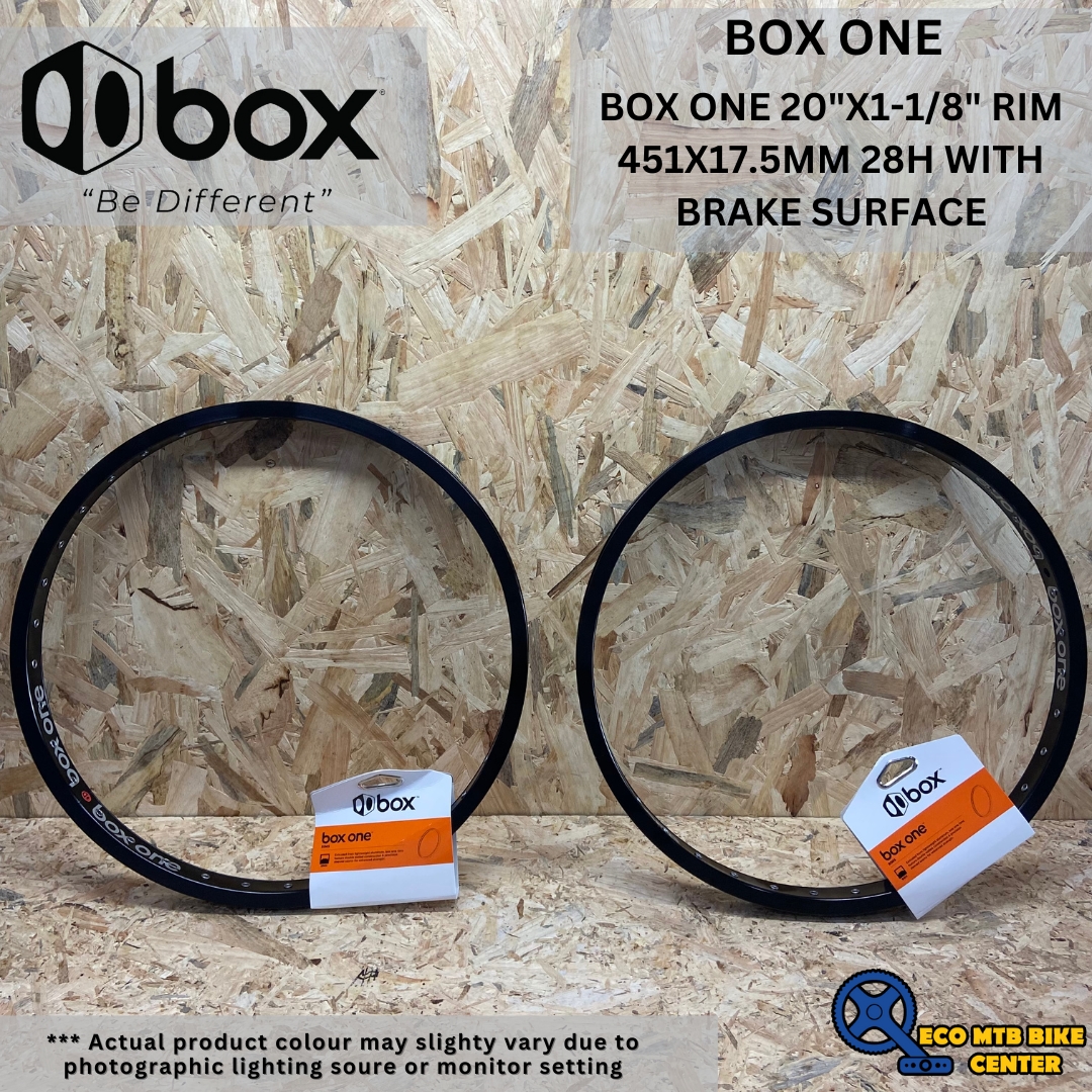 BOX COMPONENTS BOX ONE 20&quot; RIM 406X28MM WITH BRAKE SURFACE(SELL PAIR)