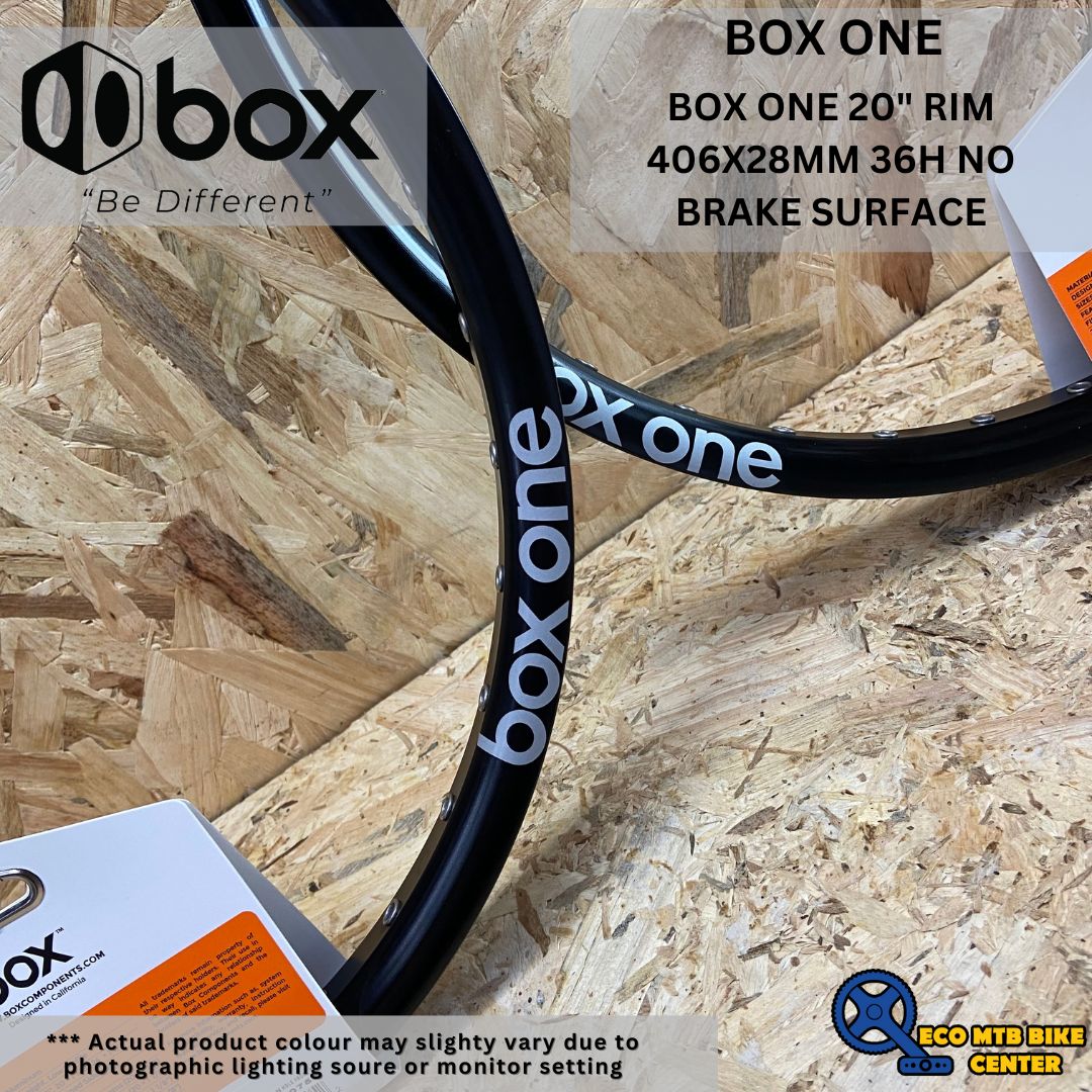 BOX COMPONENTS BOX ONE 20&quot; RIM 406X28MM36H NO BRAKE SURFACE (SELLPAIR)