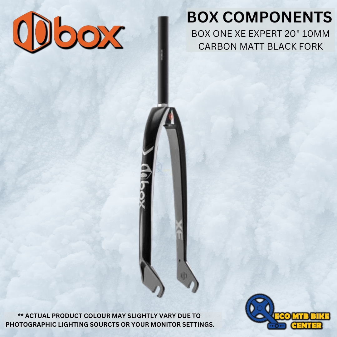 BOX COMPONENTS BOX ONE XE EXPERT 20&quot; 10MM CARBON MATT BLACK FORK