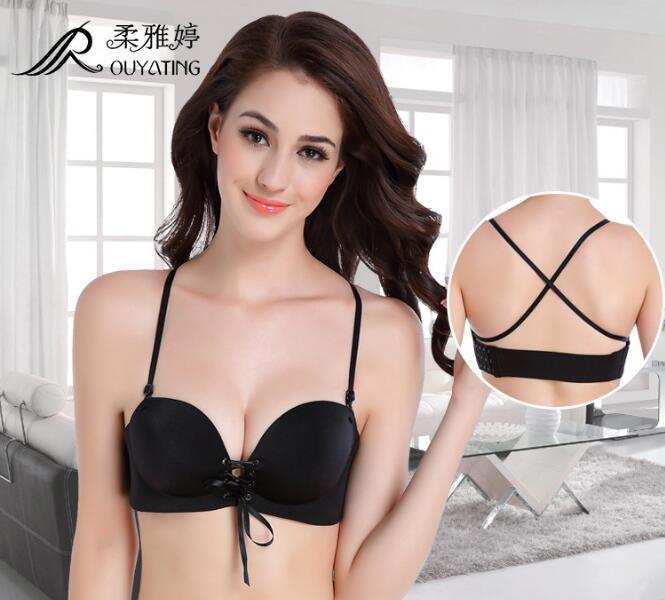 string push up bra