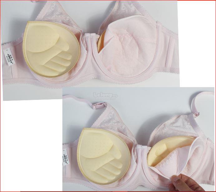 Bra Pad-Soft Light-Bikini Insert Breast Enhancer Foam-Push Up Cup Size