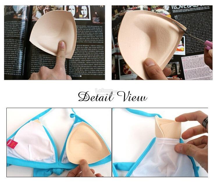 bikini pad inserts