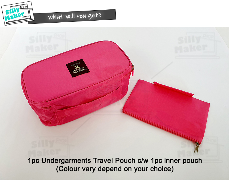 travel undergarments pouch